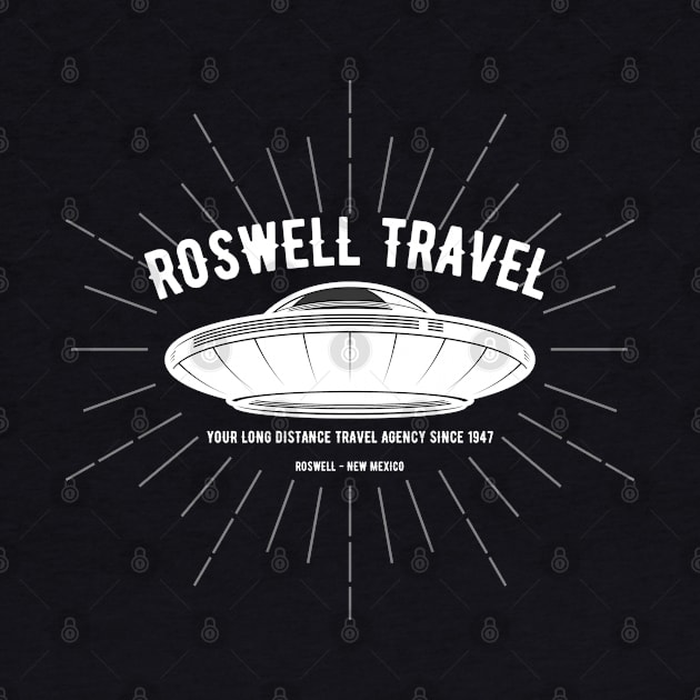 Roswell Travel by Kenny The Bartender's Tee Emporium